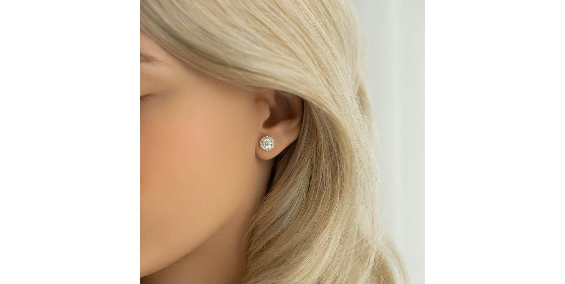 Náušnice s diamanty Bloom Spark