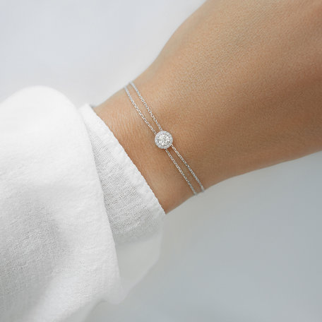 Náramek s diamanty Protection