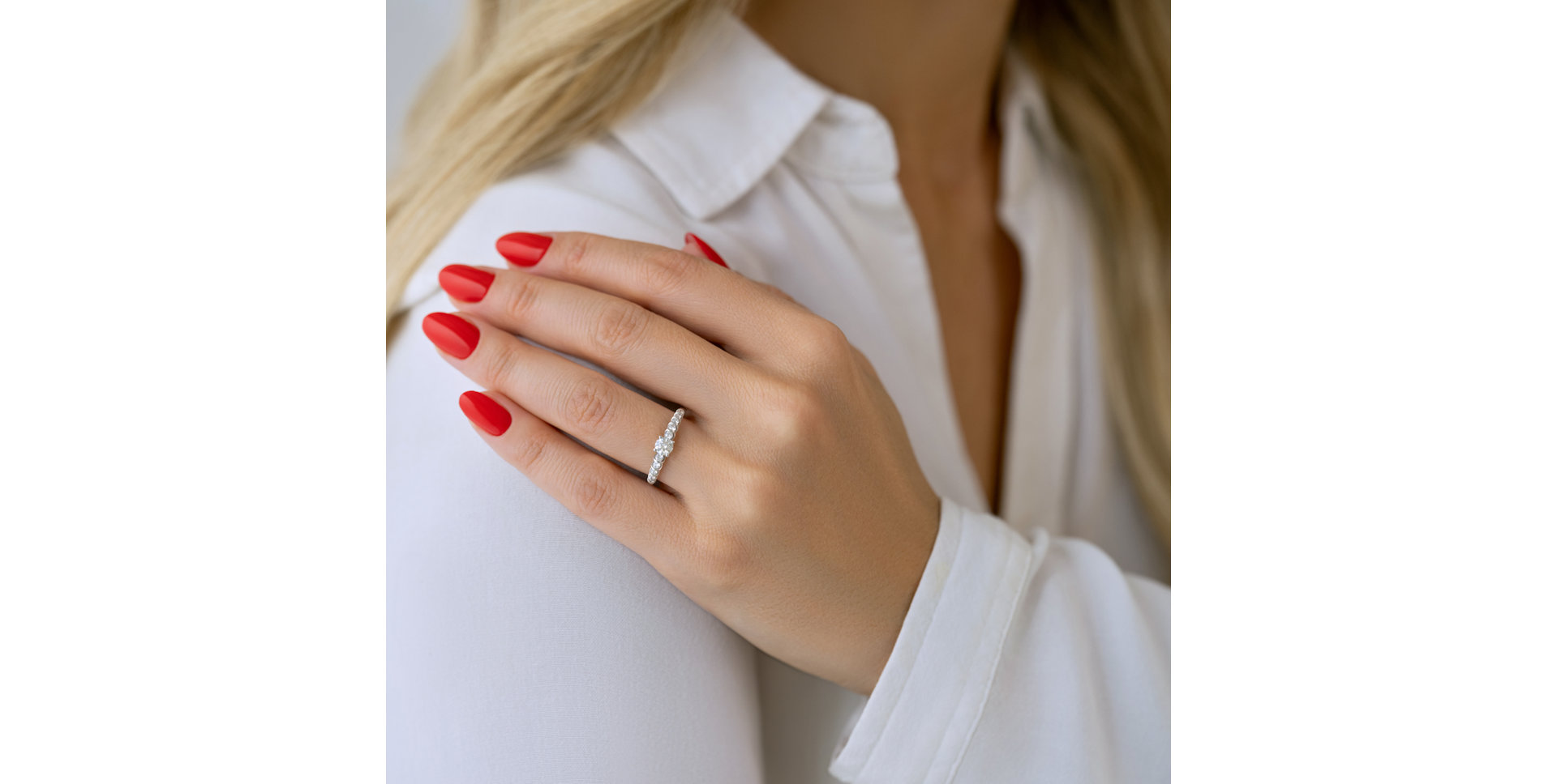 Prsten s diamanty Morelli