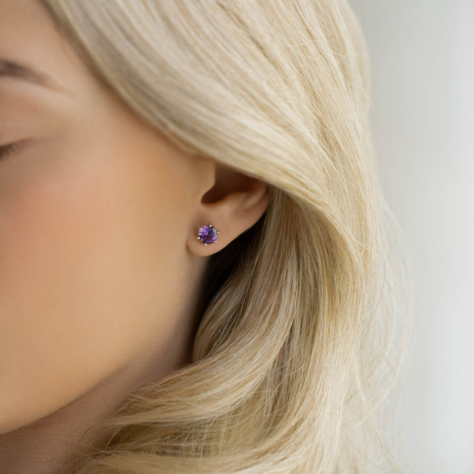 Náušnice s citrínem Vesper Romance