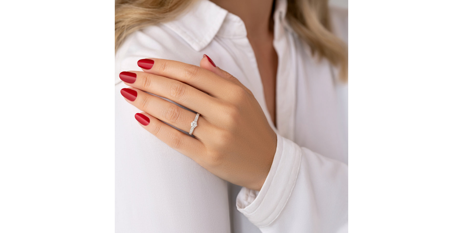 Prsten s diamanty Sparkling Romance