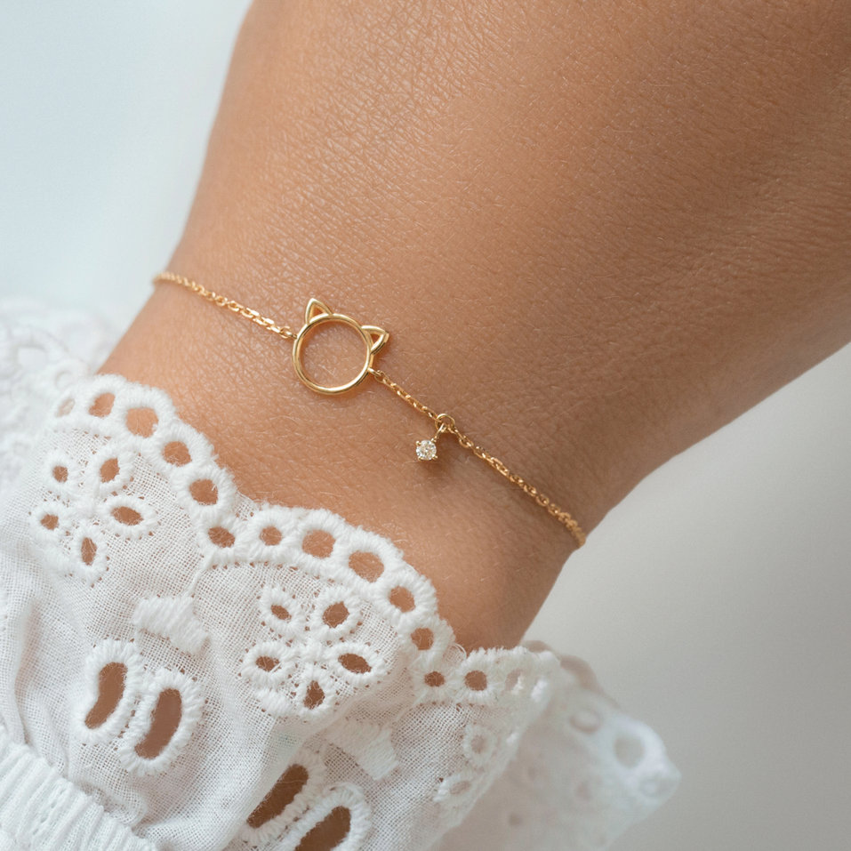 Náramek s diamantem Dear Pet