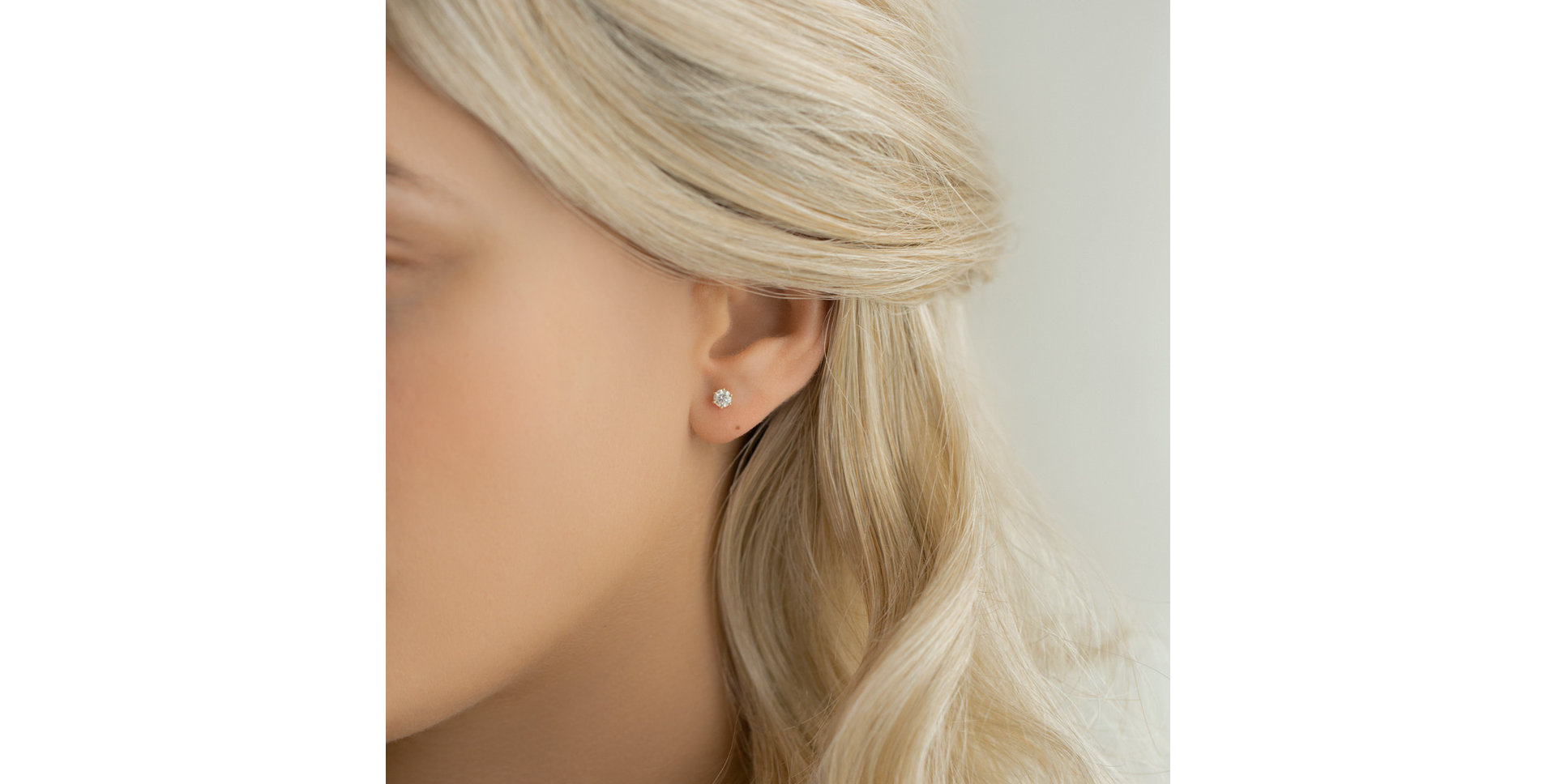 Náušnice s diamantem Vesper Romance