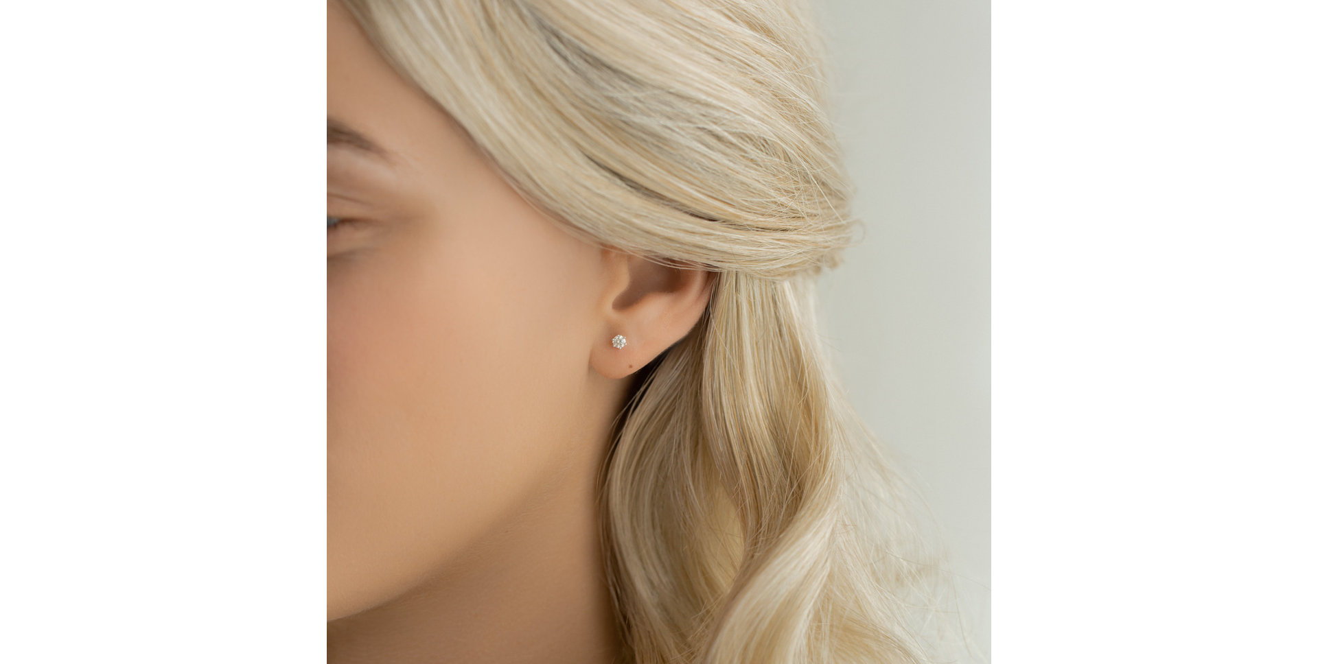 Náušnice s diamantem Essential Sparks