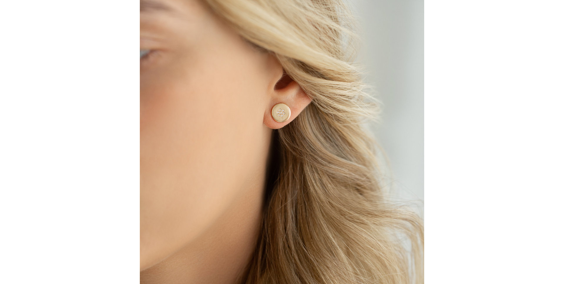 Náušnice s diamanty Romantic lover