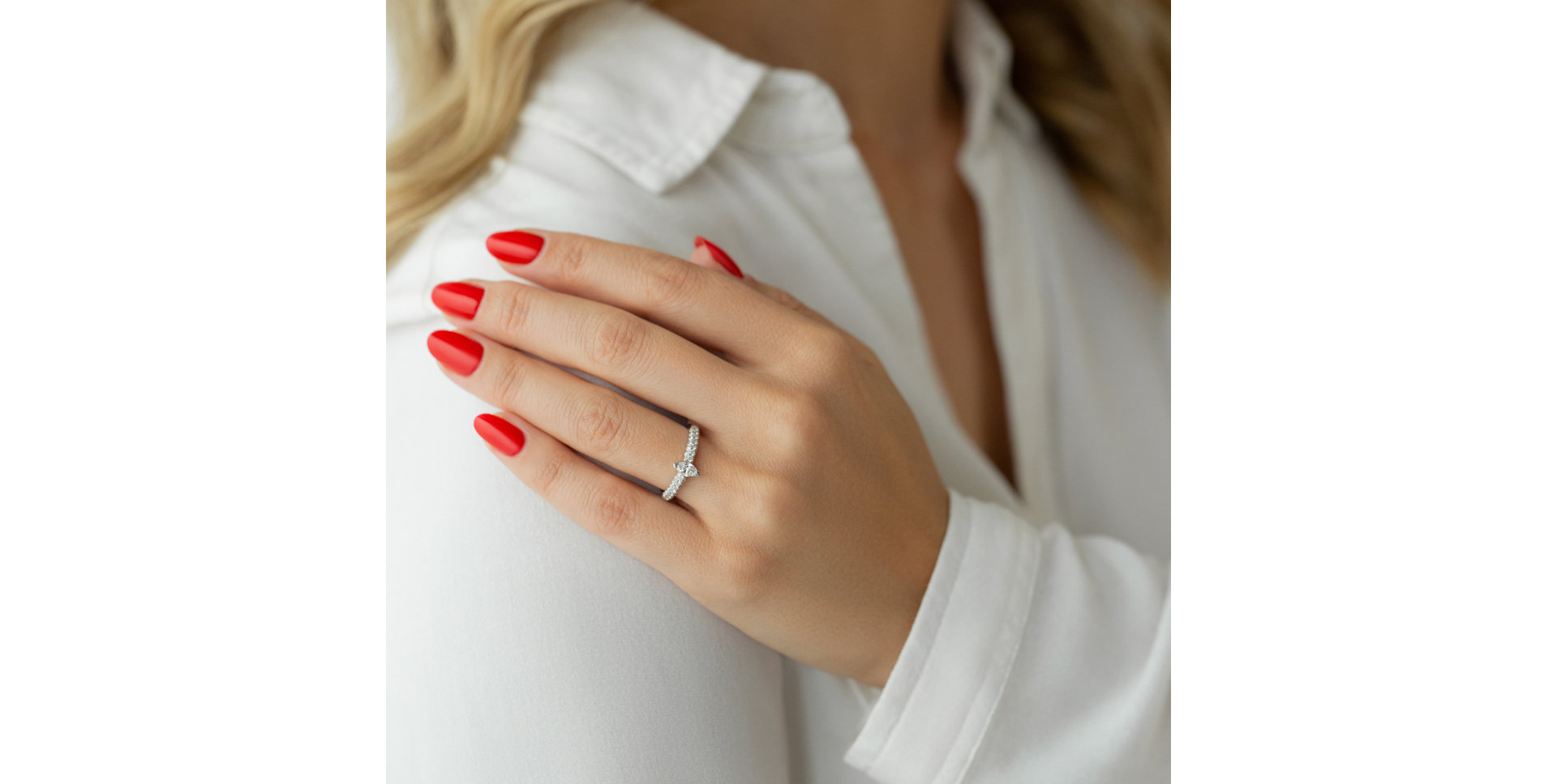 Prsten s diamanty Madeleine