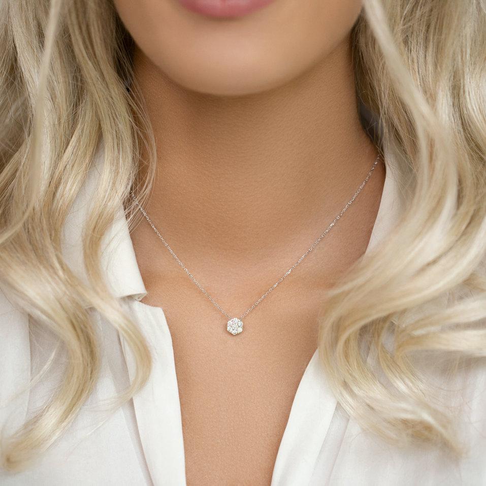 Náhrdelník s diamanty Mystic Kingdom