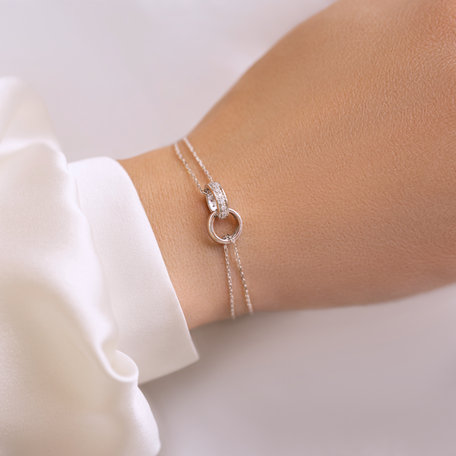 Náramek s diamanty Harmonic Bond