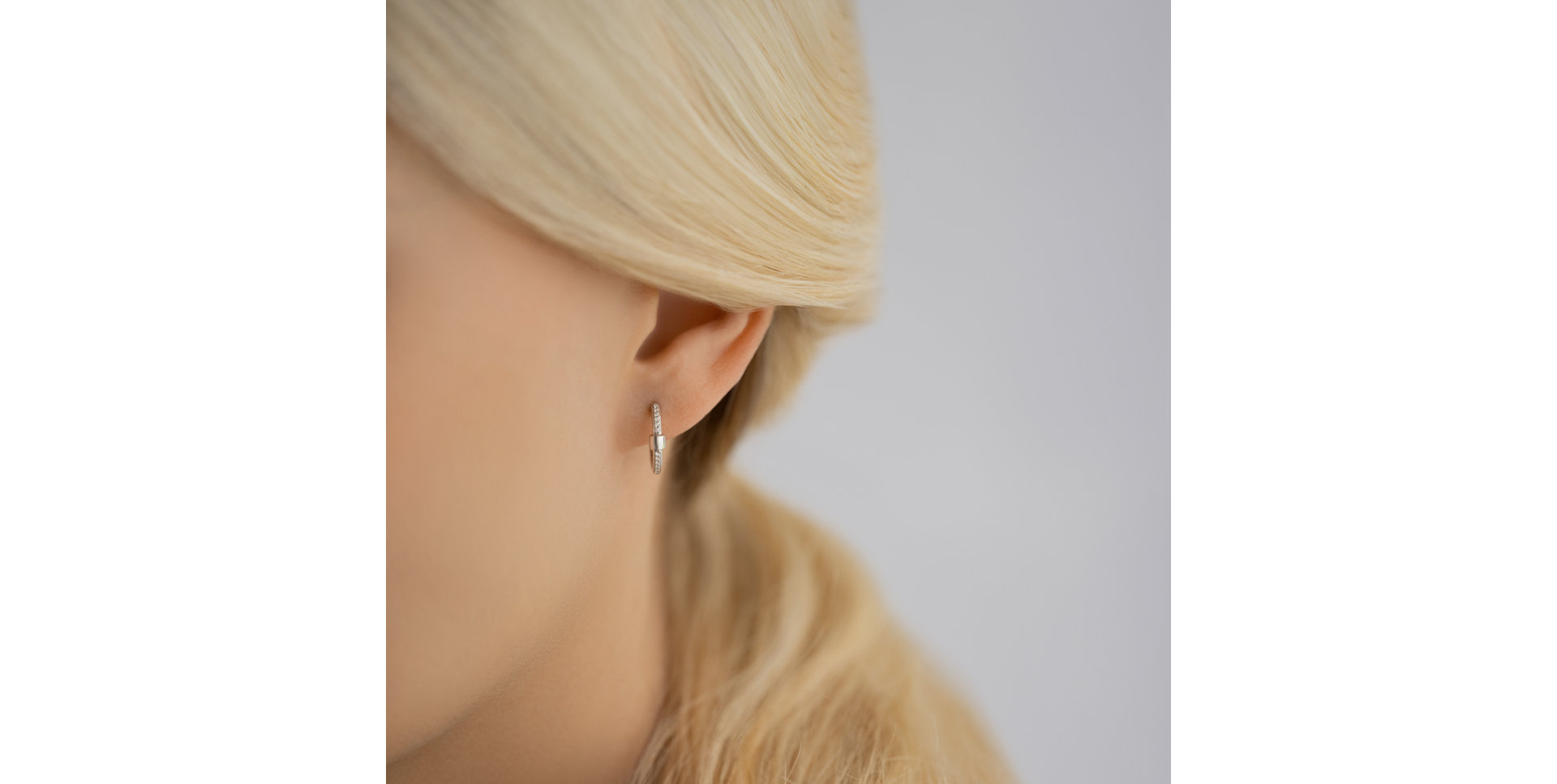 Náušnice s diamanty Charming Circle