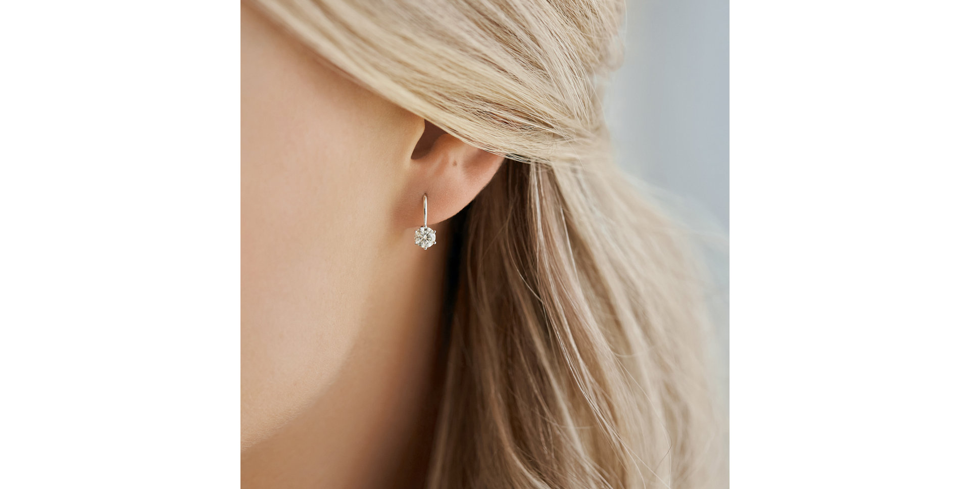 Náušnice s diamantem Everyday Glow