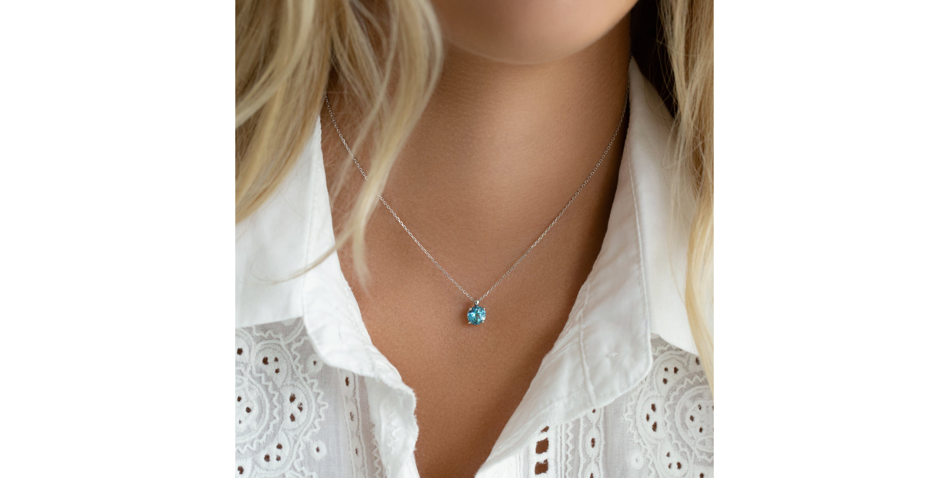 Náhrdelník s topazem london Monsoon Bonbon