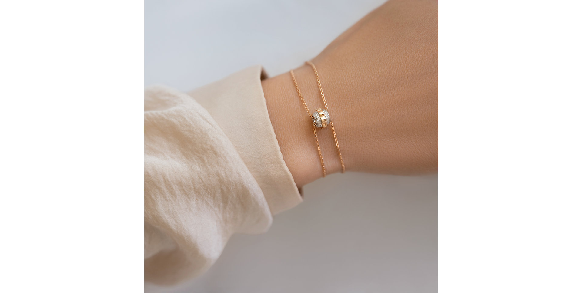 Náramek s diamanty Castiel