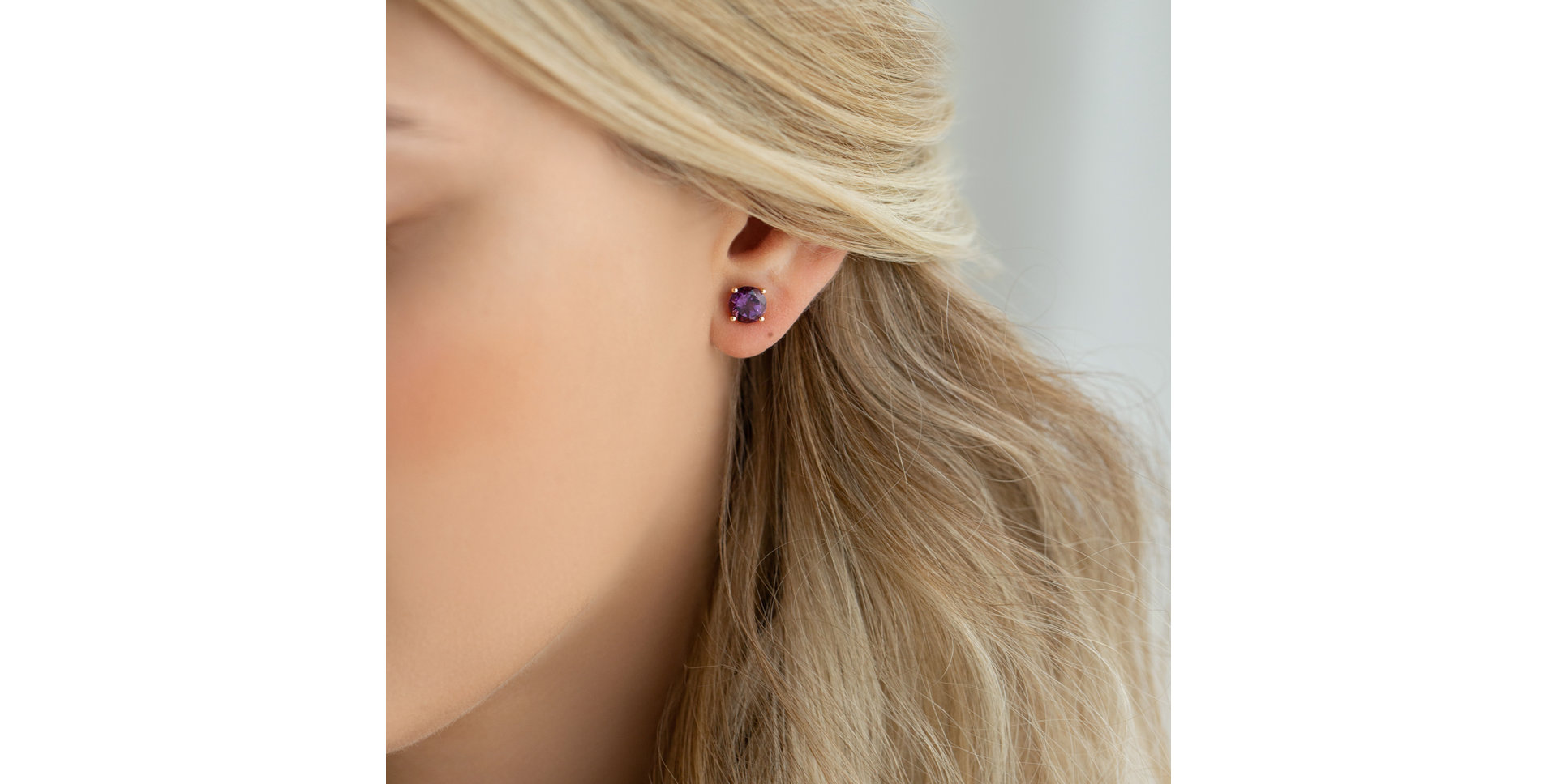 Naušnice s topazem Virginia Love