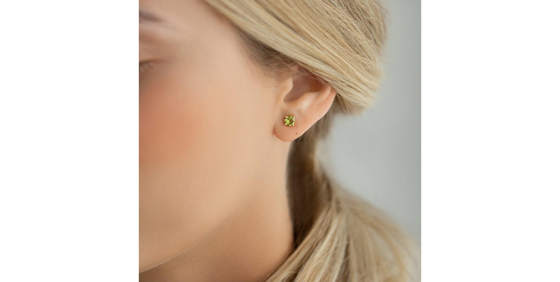 Náušnice s citrínem Virginia Love