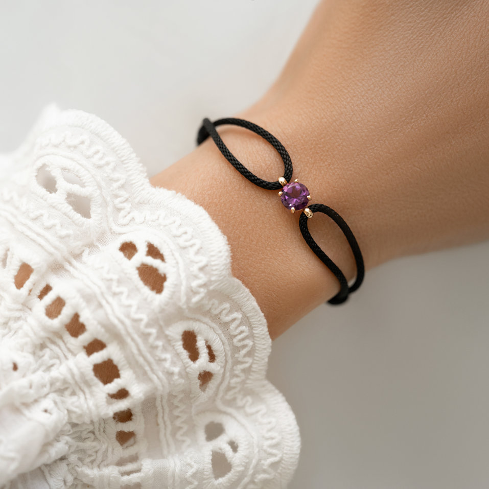 Náramek s rhodolitem Destiny