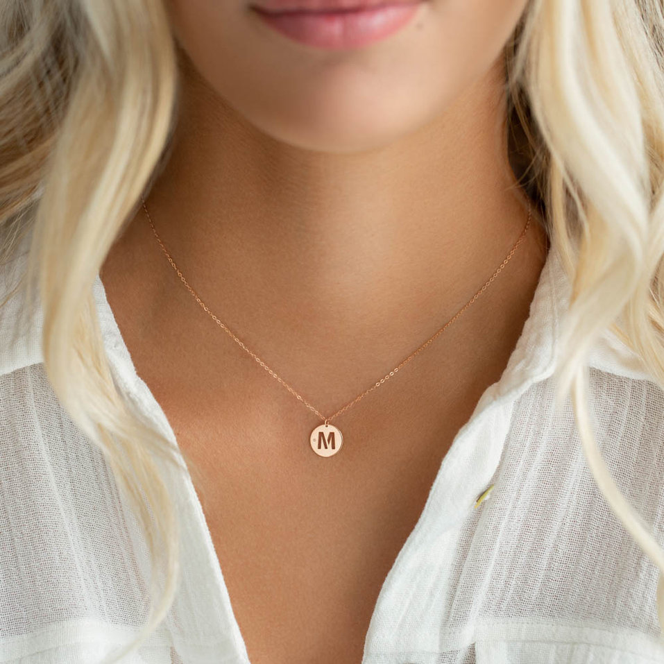 Náhrdelník s diamantem Cut Coins L