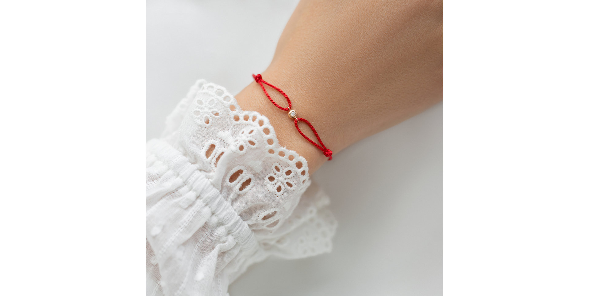 Náramek s diamantem Drop