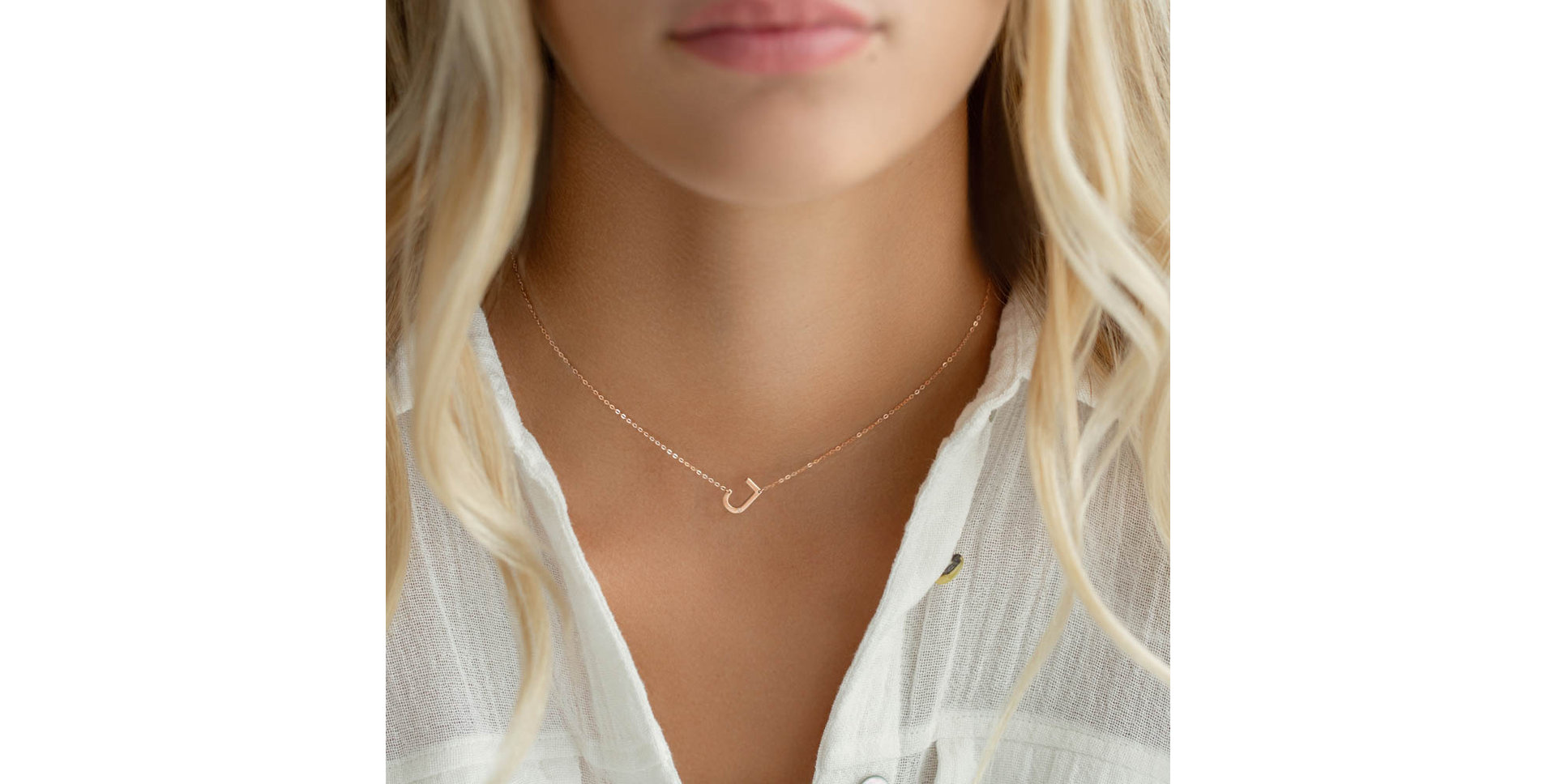 Náhrdelník s diamantem Big Laser Line I