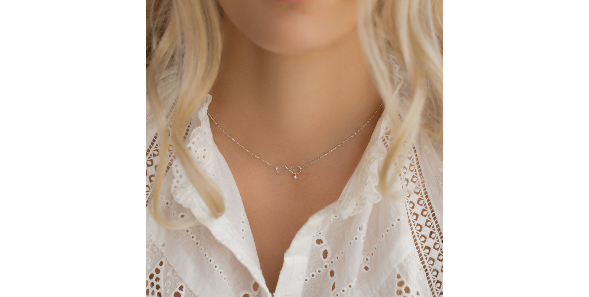 Náhrdelník s diamantem Eternal Life