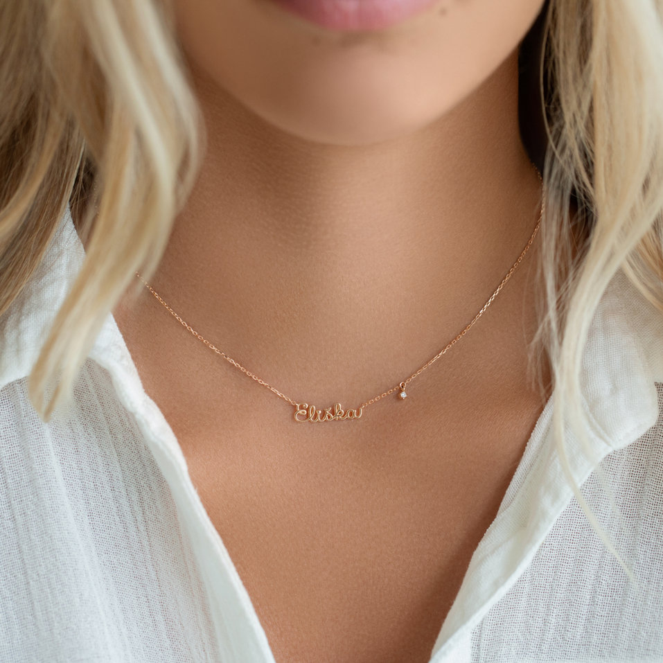 Náhrdelník s diamantem Unique choice