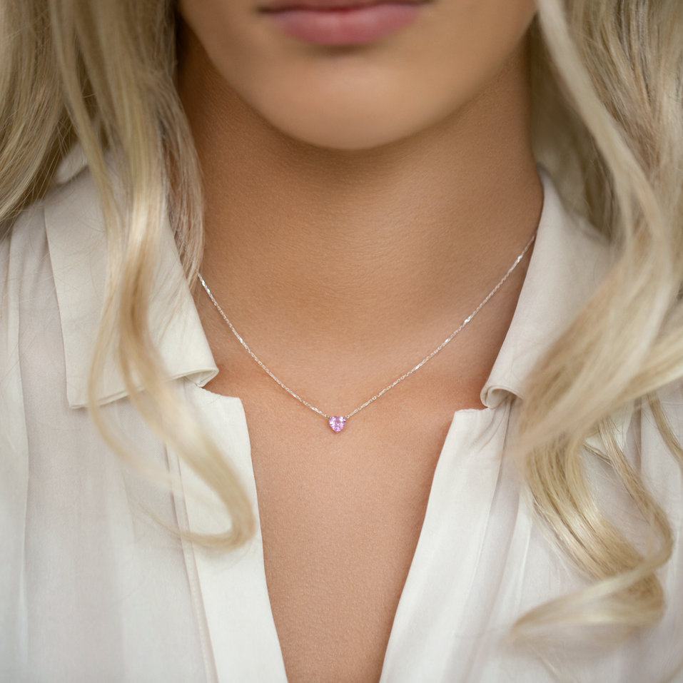 Náhrdelník se safírem Dearest One