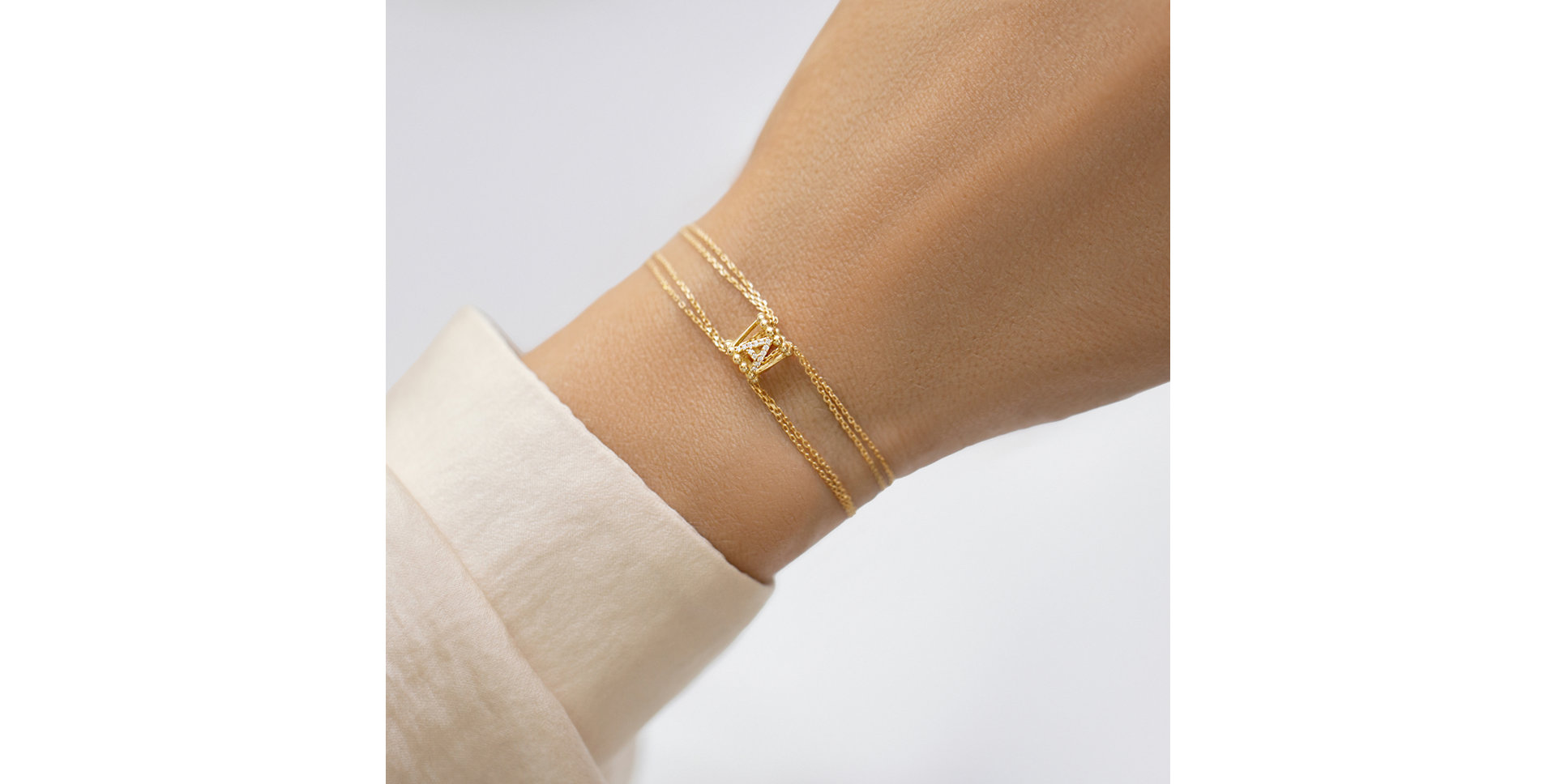 Náramek s diamanty Destri