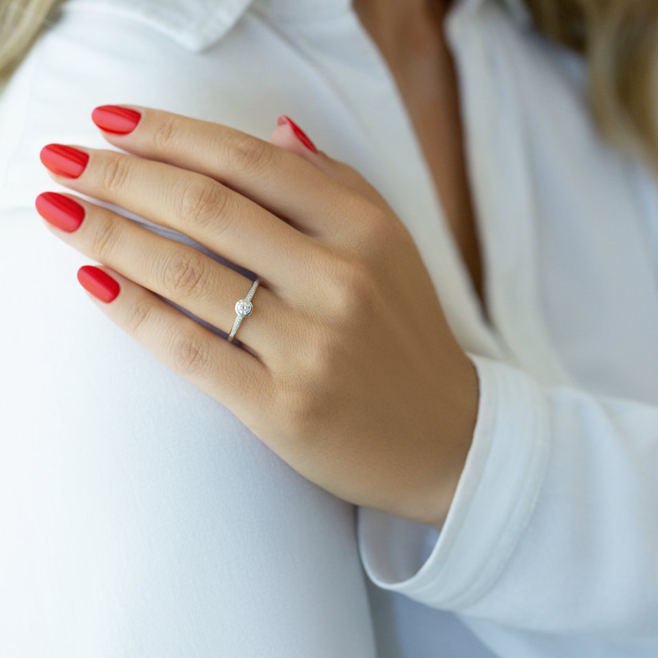 Prsten s diamanty Regal Elegance