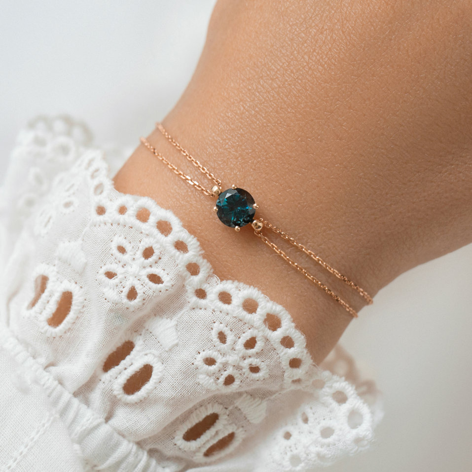 Náramek s rhodolitem Magic Wish