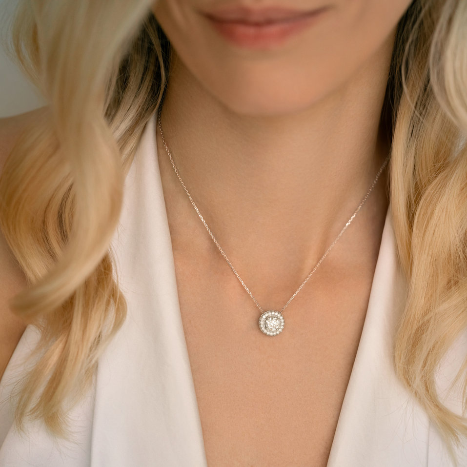 Náhrdelník s diamanty Royal Circle