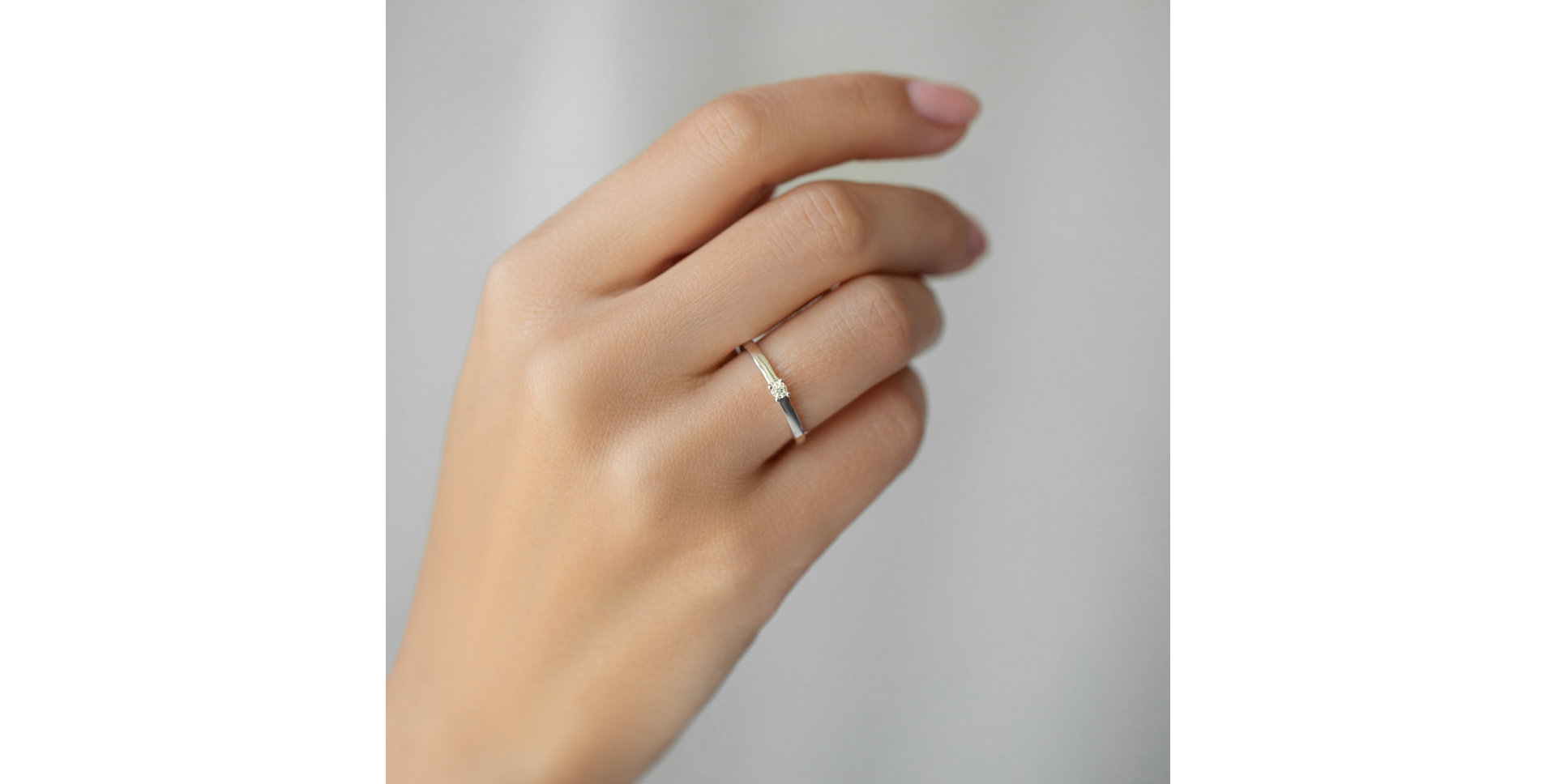 Psten s diamantem Lovely Spark