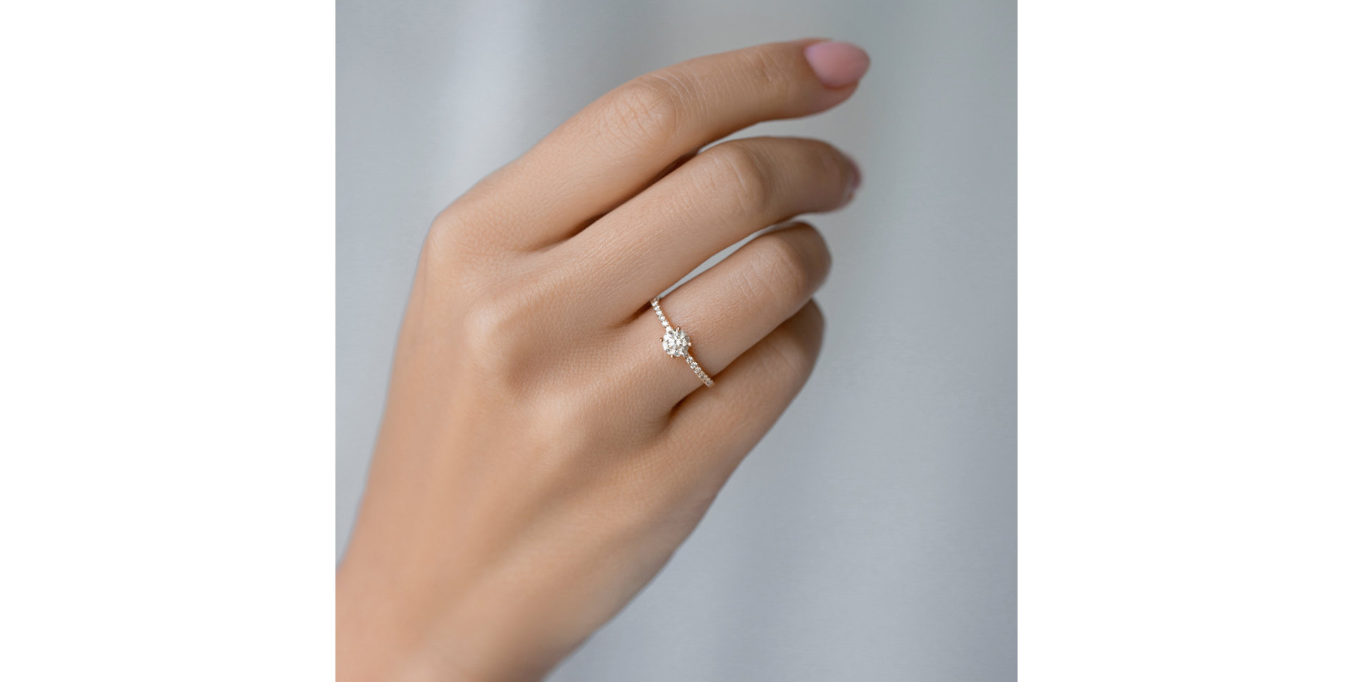Prsten s diamanty Gem Simplicity