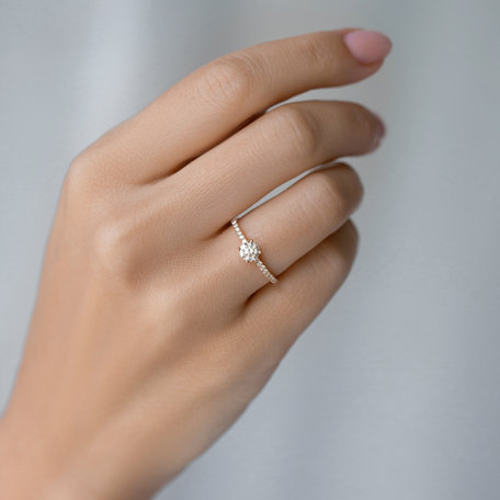 Prsten s diamanty Gem Simplicity
