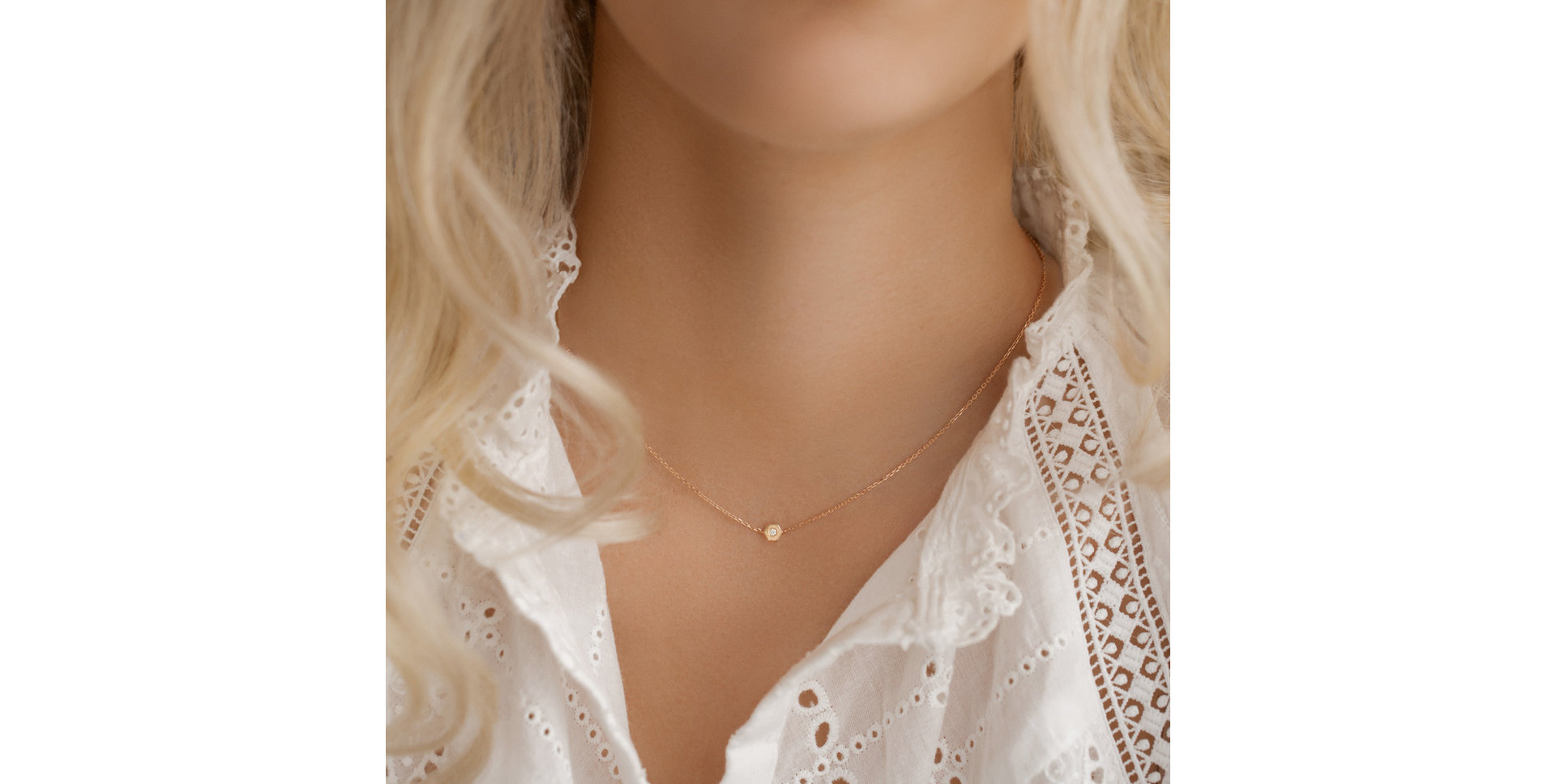 Náhrdelník s diamantem EnchantHex