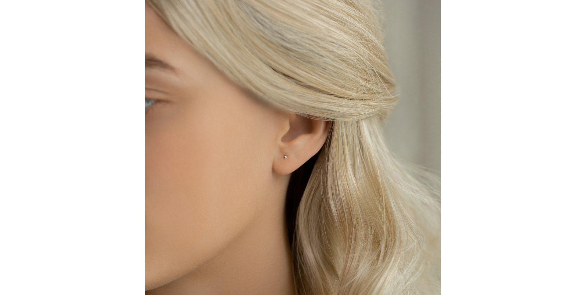 Náušnice s diamantem Essential Shine