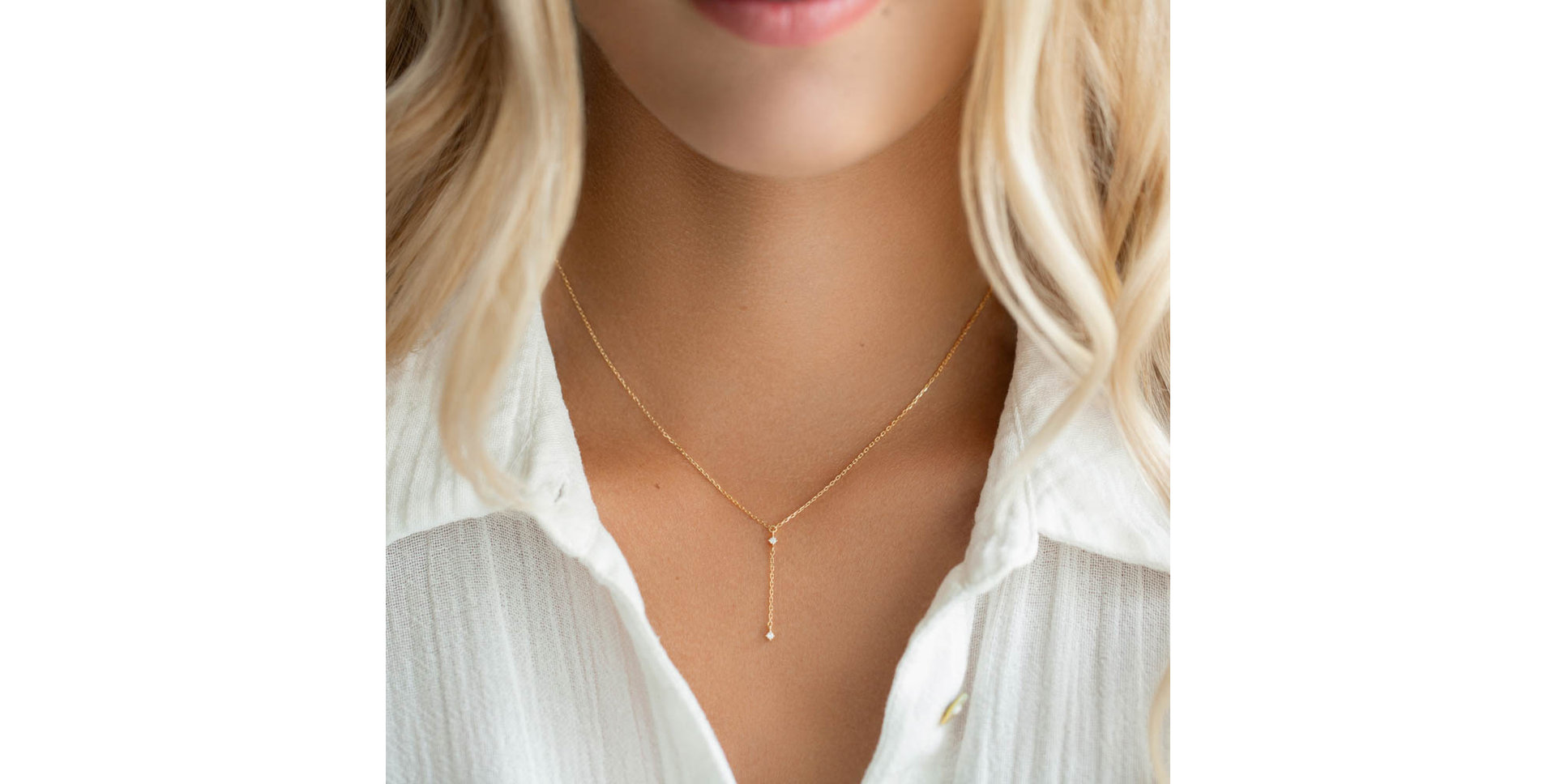 Náhrdelník s diamanty Jive