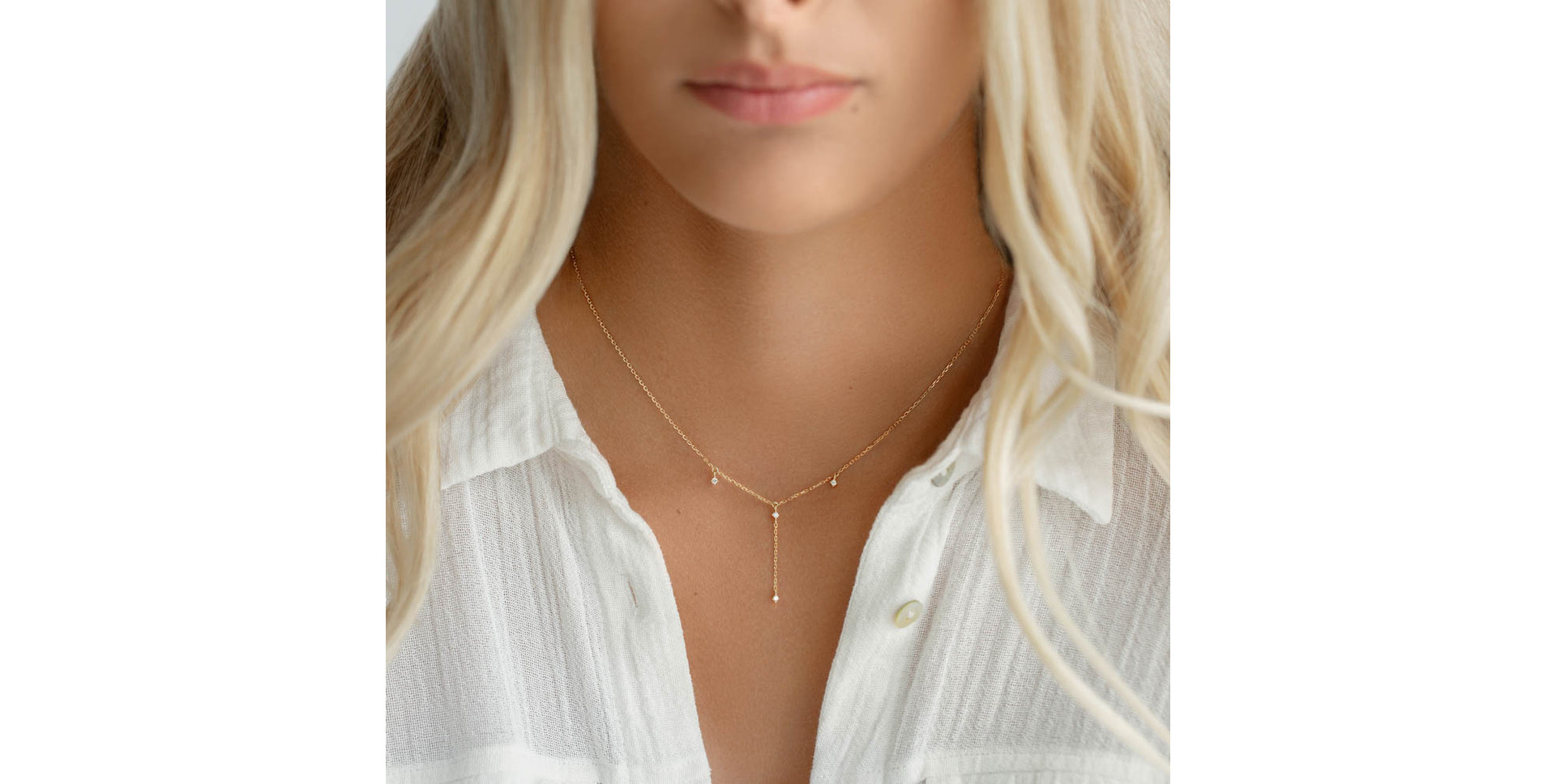 Náhrdelník s diamanty Cha Cha