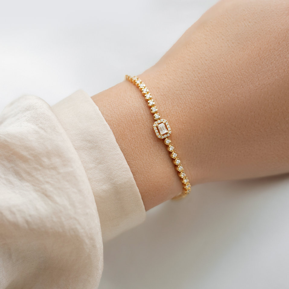 Náramek s diamanty Sunniva