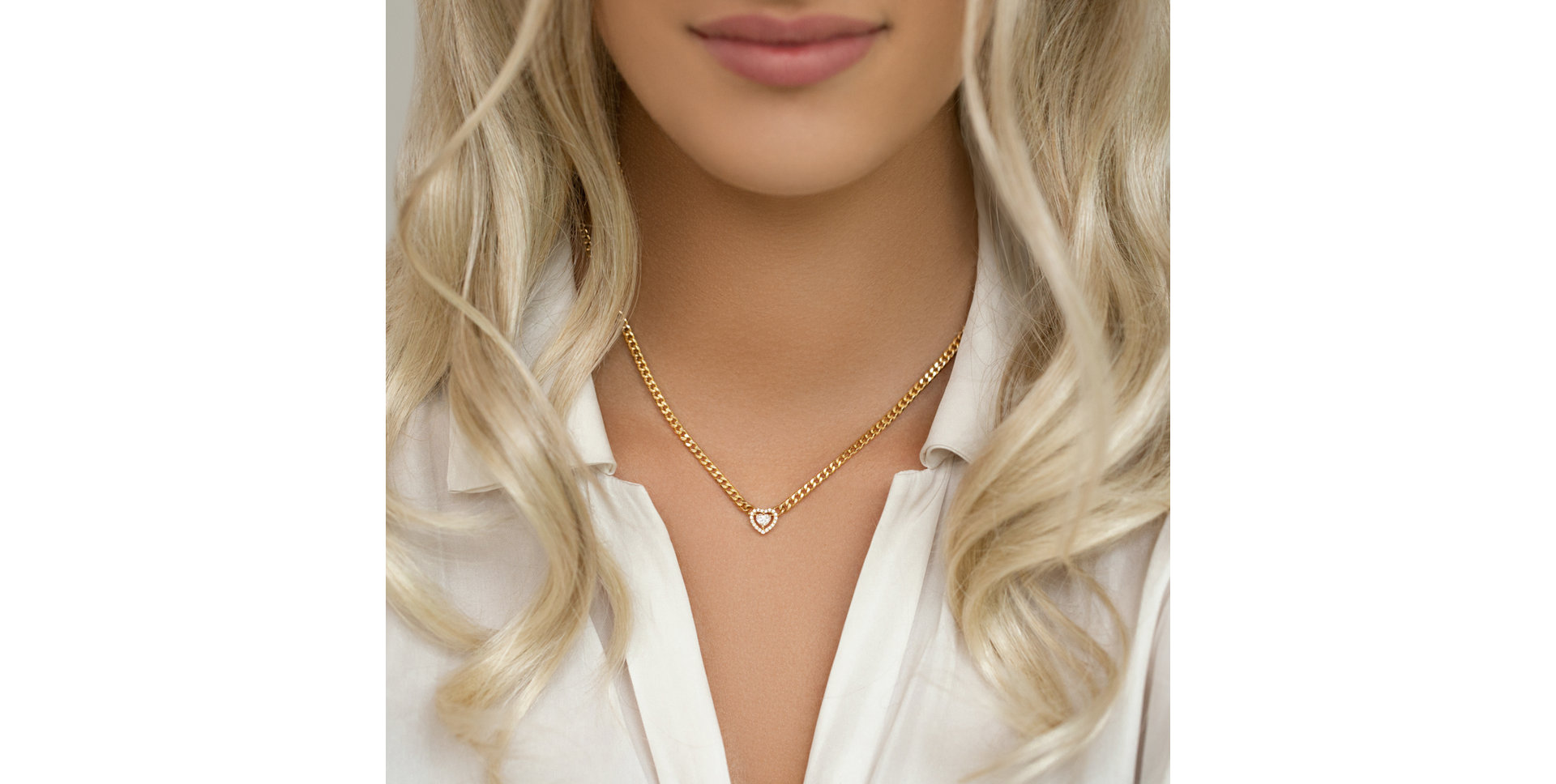 Náhrdelník s diamanty Cordelia