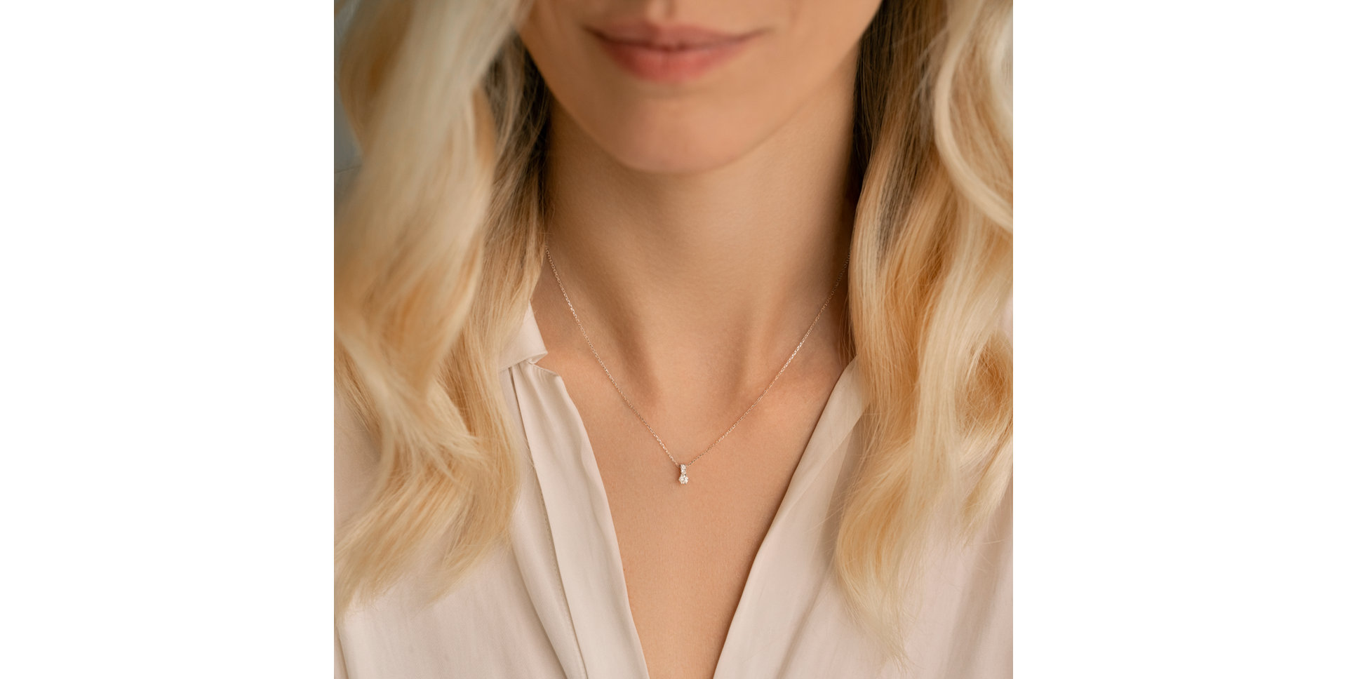 Náhrdelník s diamanty Essential Glow