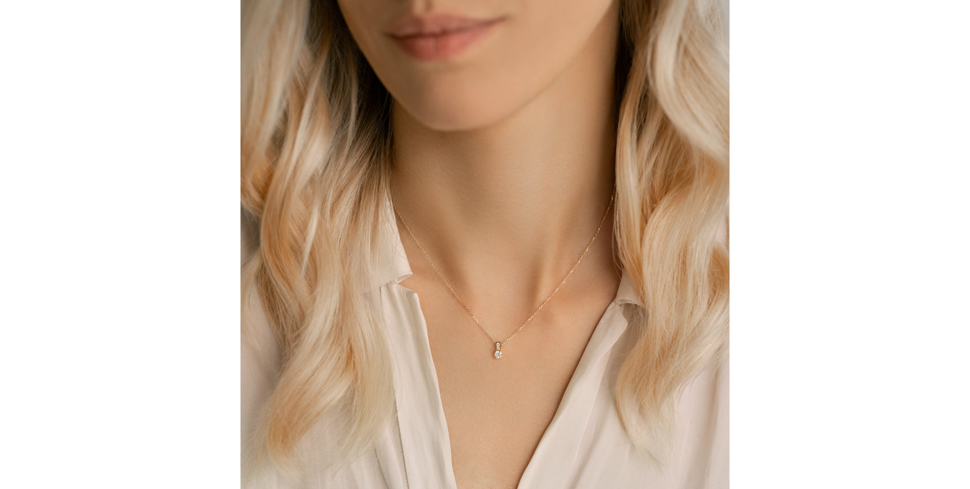 Náhrdelník s diamanty Essential Glow