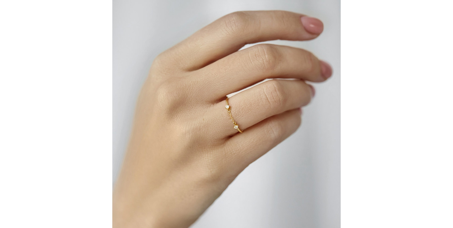 Prsten s diamanty Foxtrot