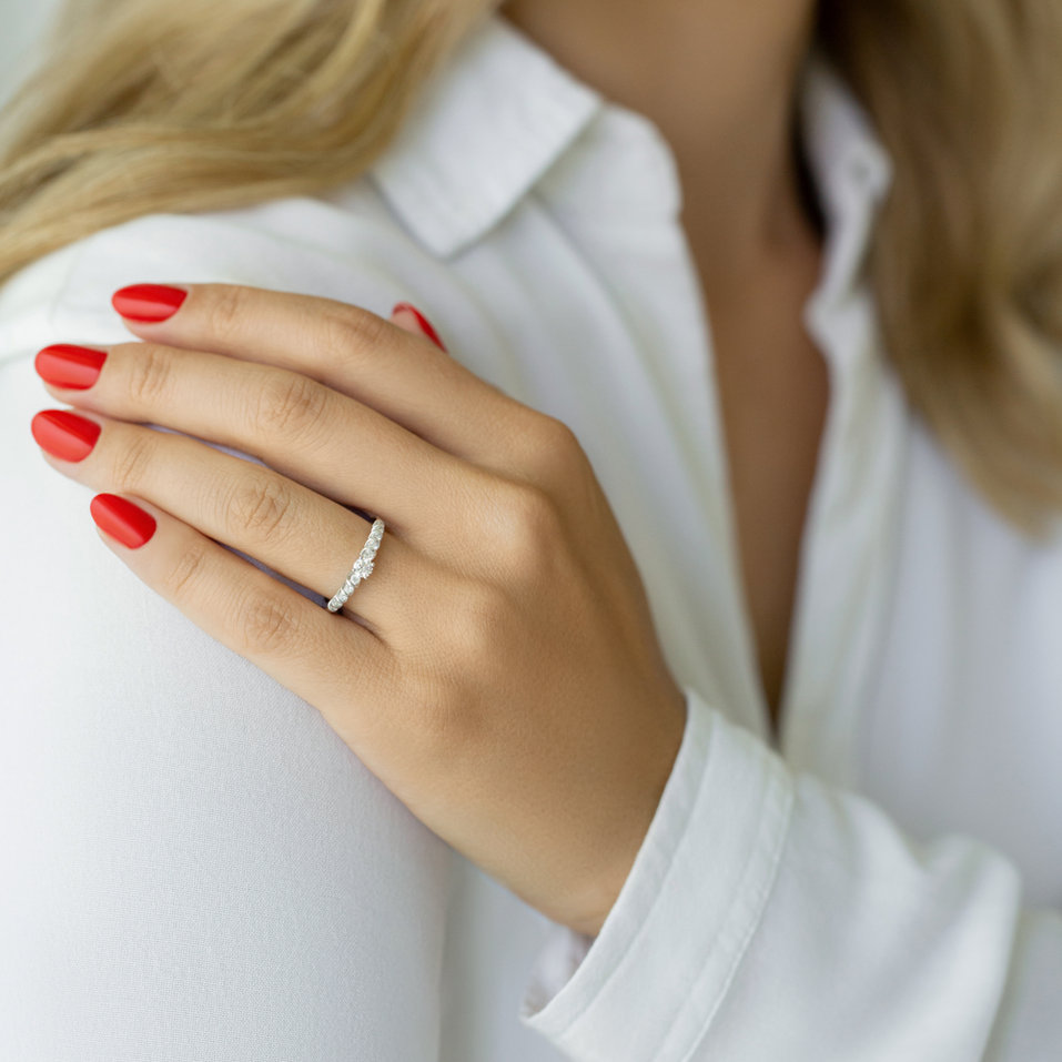 Prsten s diamanty Morelli