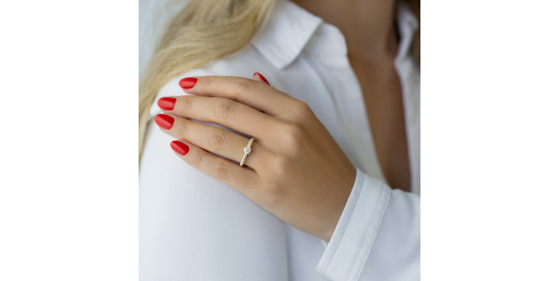 Prsten s diamanty Morelli