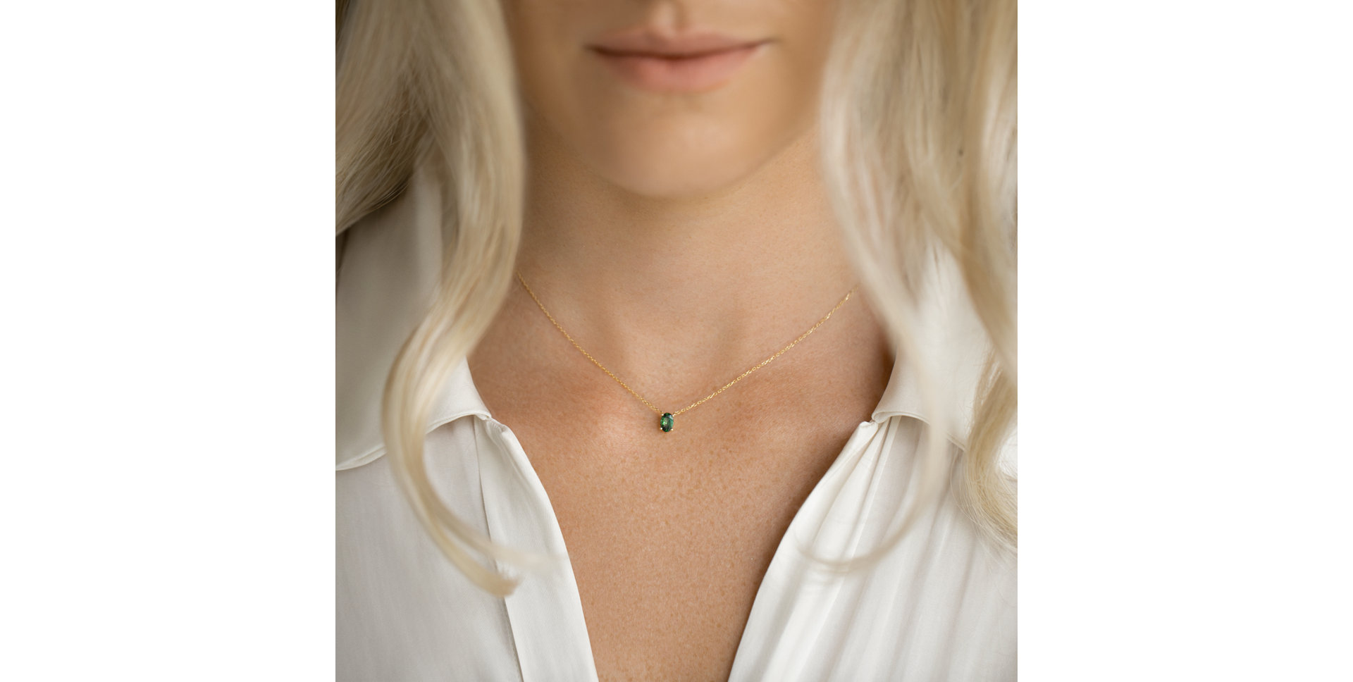 Náhrdelník s morganitem Mystic Abyss