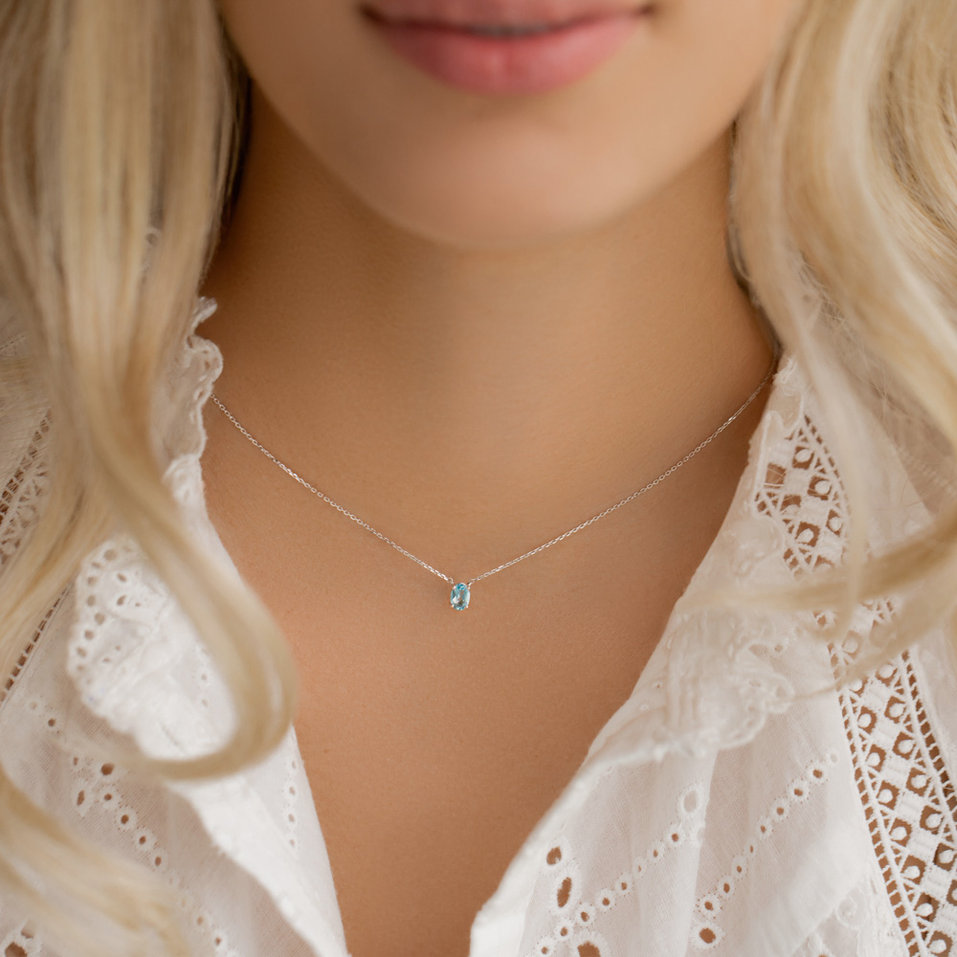 Náhrdelník s rhodolitem Mystic Depth