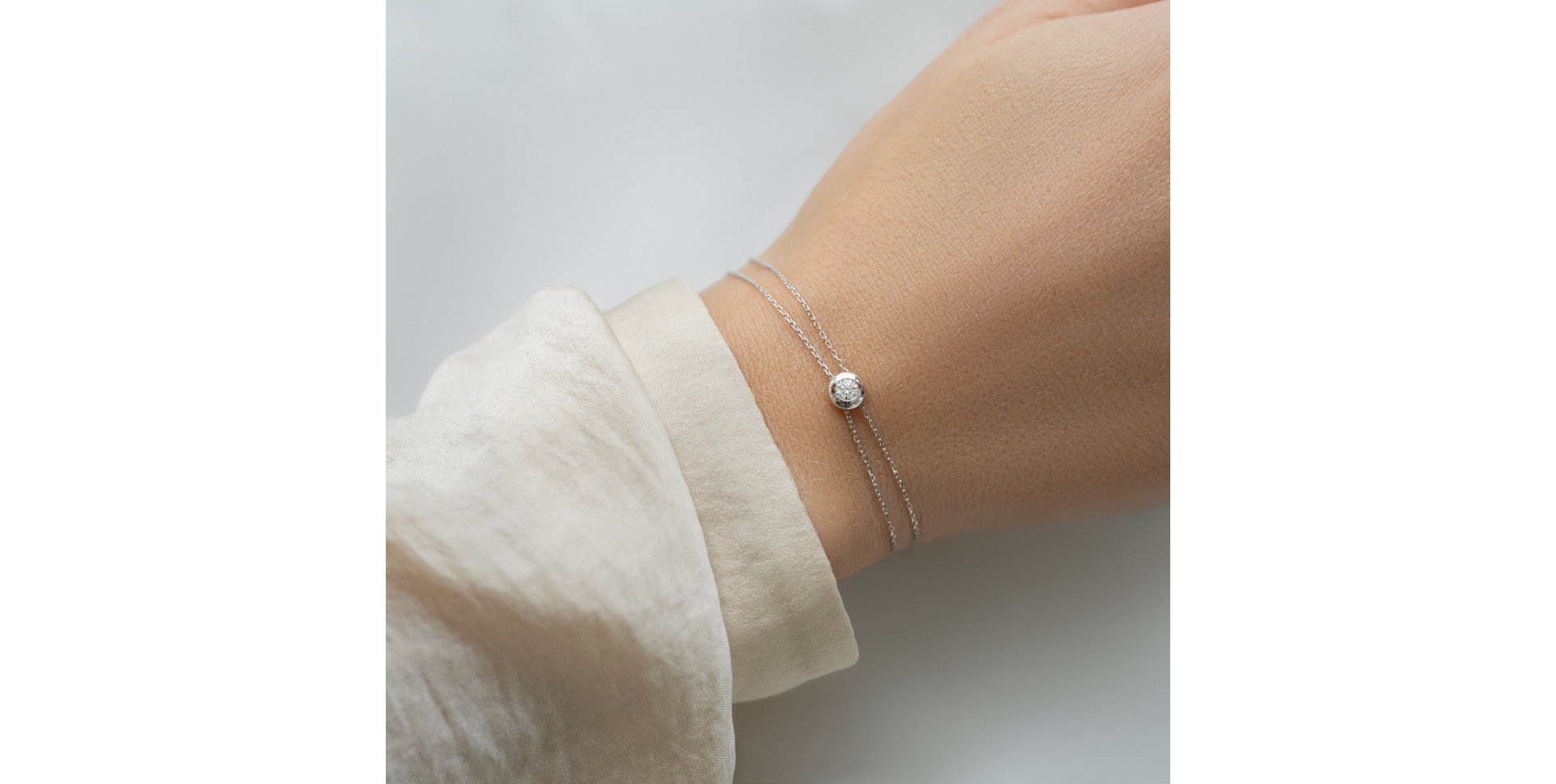 Náramek s diamantem Cosmic Magic