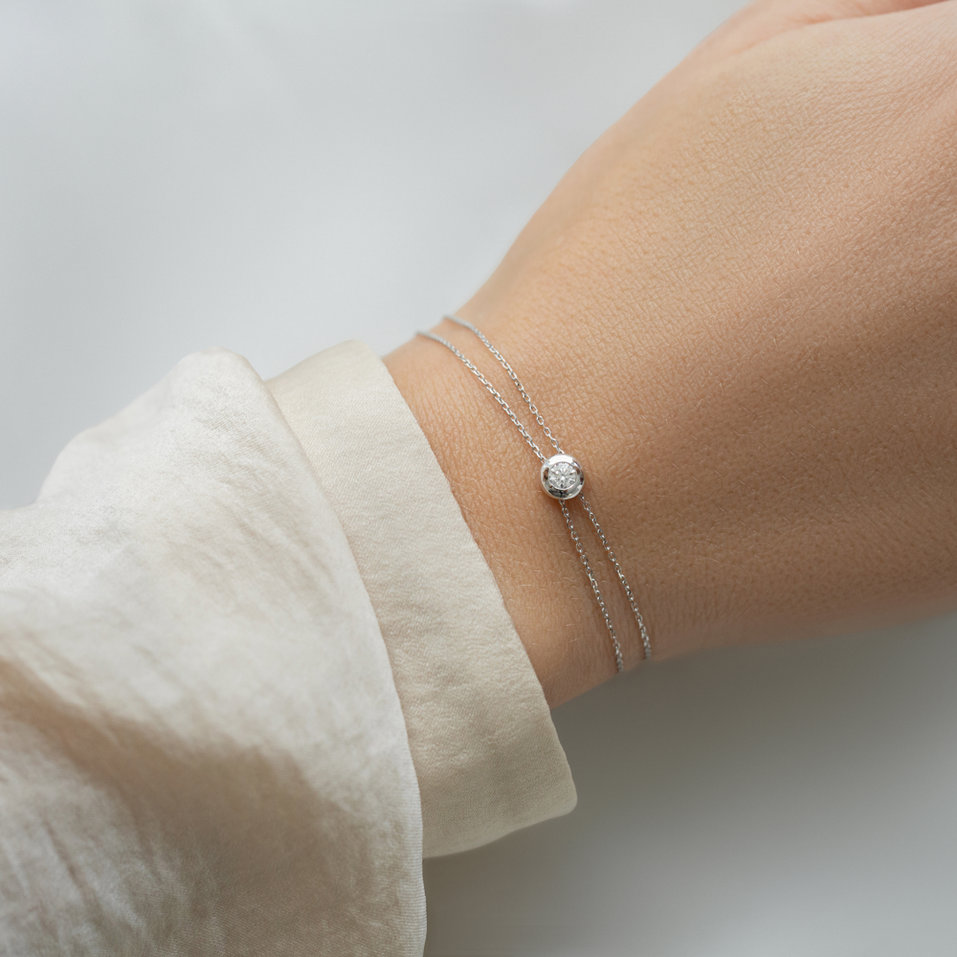 Náramek s diamantem Cosmic Magic