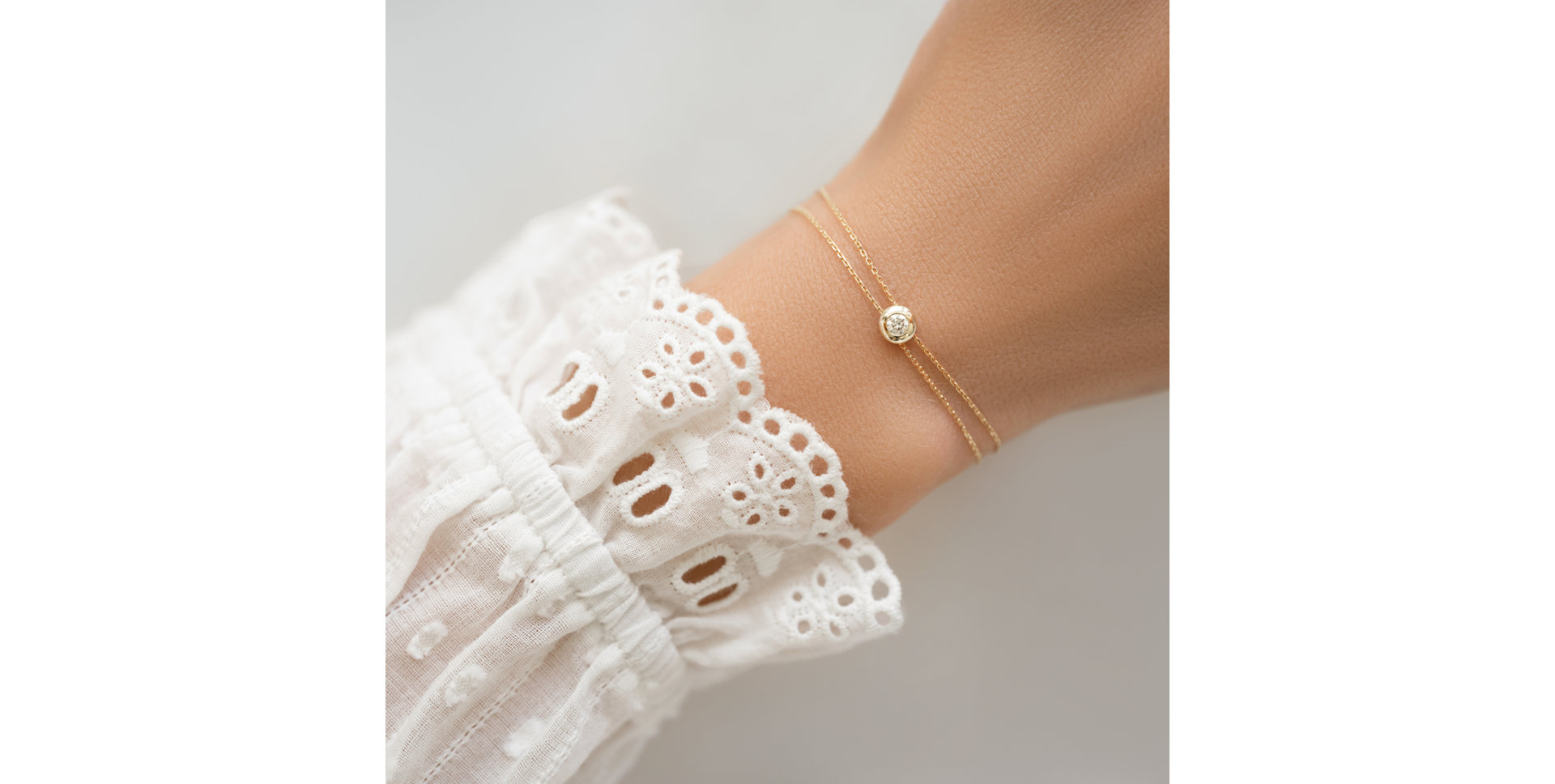 Náramek s diamantem Space Magic