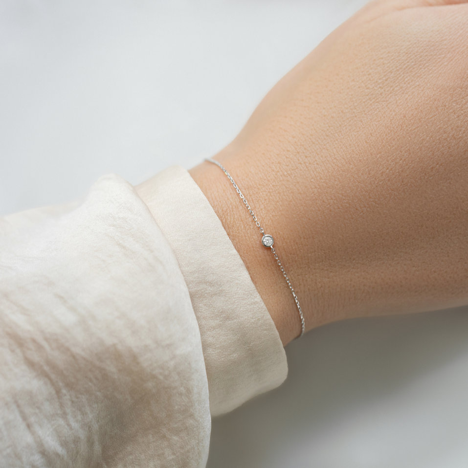 Náramek s diamantem Crazier Love