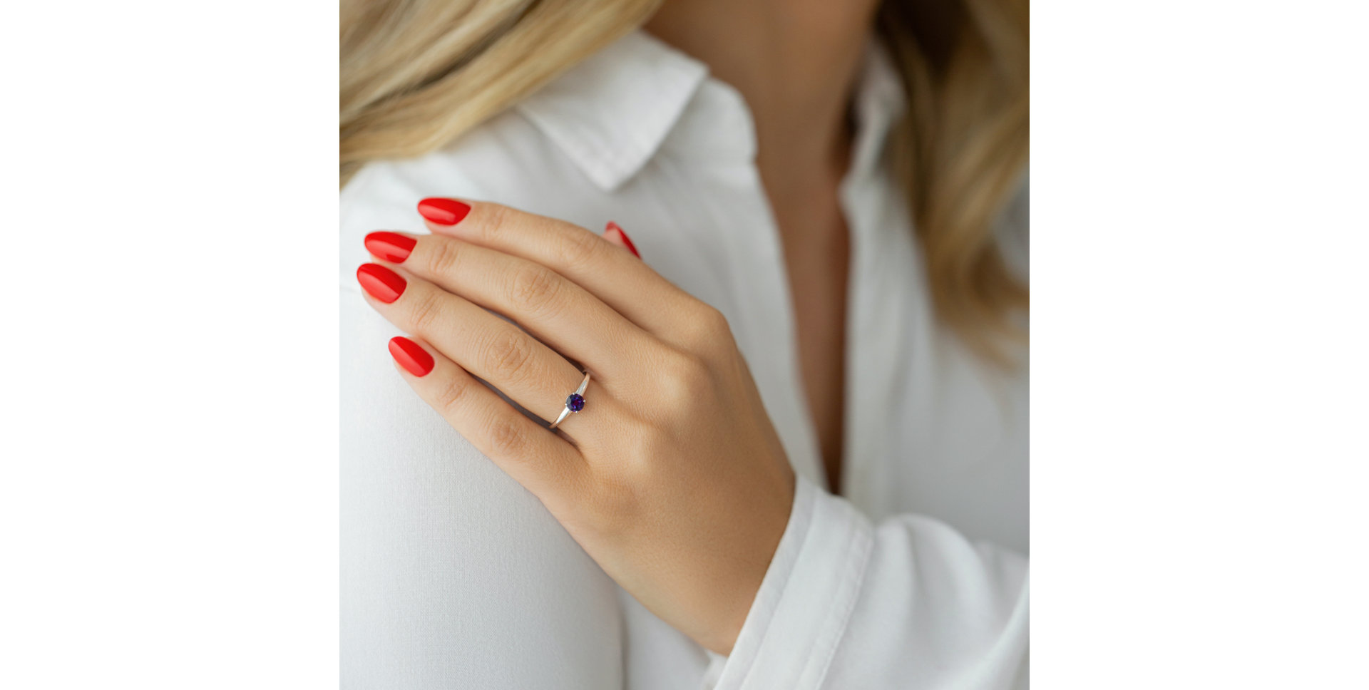 Prsten s morganitem Dorothy